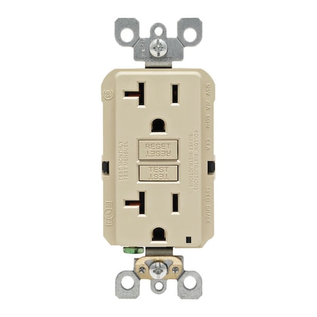 Leviton Gfi St Recept 20A Iv GFNT2-0KI